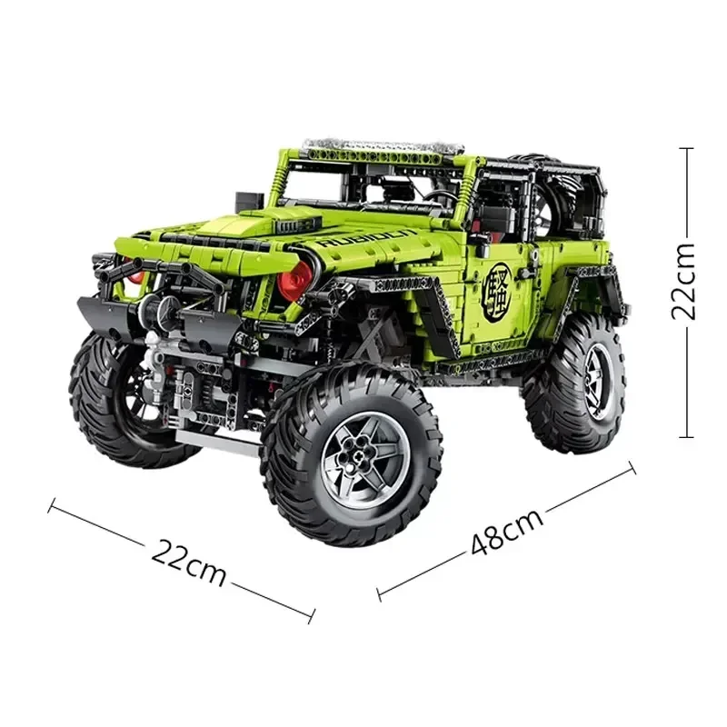 Technical Car Moc Remote Control Suv Building Blocks Mattoni Set Motor Power Speed Off-Road J902 Buggy Giocattoli Per Bambini Regalo