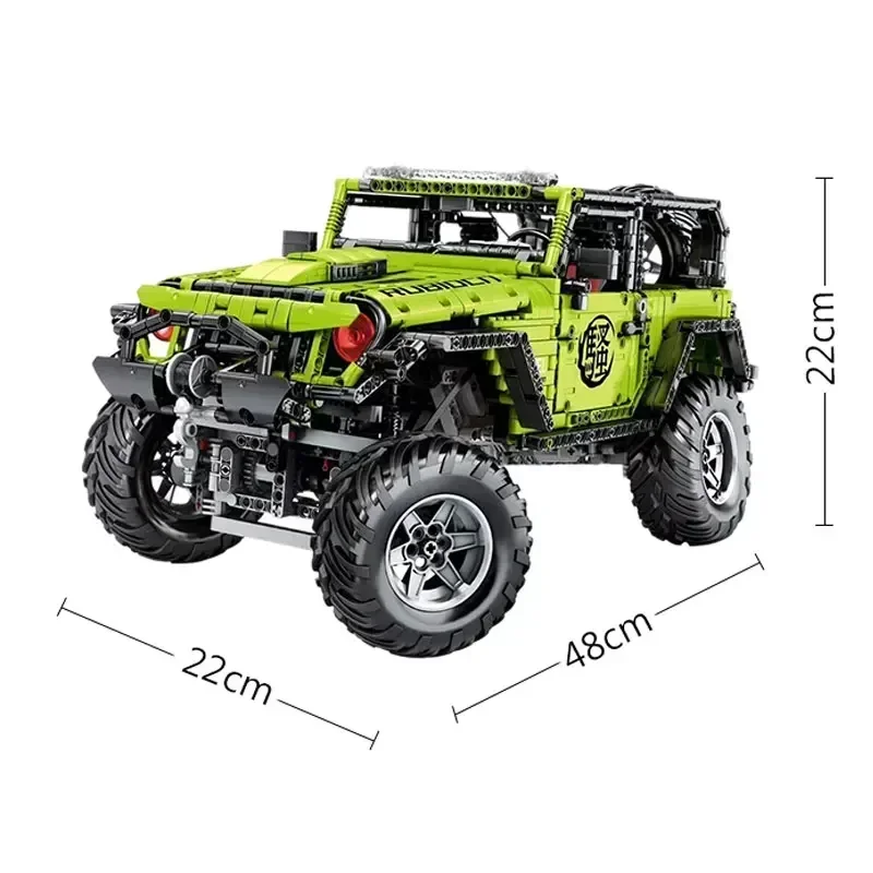 Technical Car Moc Remote Control Suv Building Blocks Mattoni Set Motor Power Speed Off-Road J902 Buggy Giocattoli Per Bambini Regalo