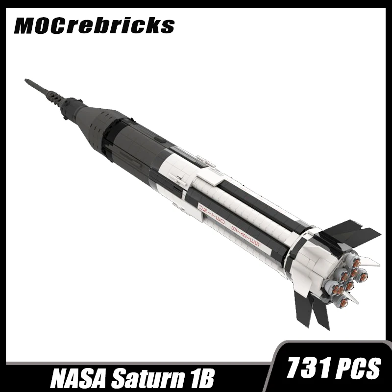 Moc Space Shuttle Starship Launch Pad Esplora Brick Toy Building Block Model Diy Rocket Device Boy Children'S Christmas Gift731P