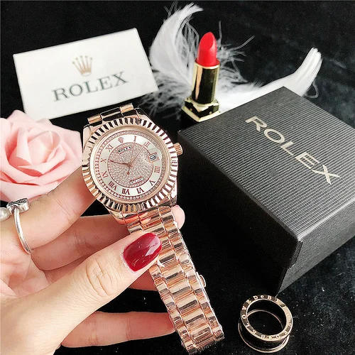 2023 New Fashion Women Men Watch Mens Womens Watches Luxury Classic Retro Casual Big Diamond Orologi Da Polso