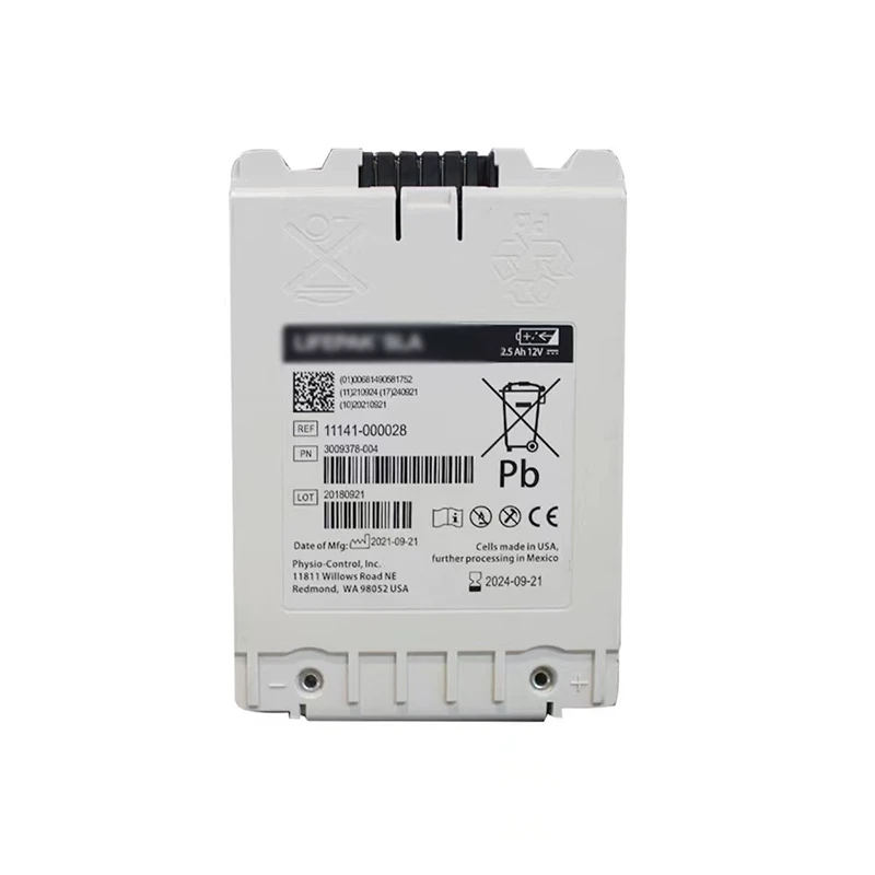 Originale 11141-000028 Per Life/Pak Sl/A Batteria Di Defibrillazione 12V 2.5Ah