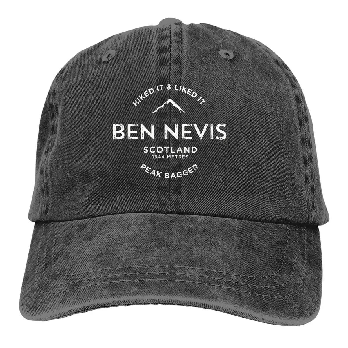 Berretto Da Baseball Da Uomo Lavato Ben Nevis Peak Bagging Trucker Snapback Cappellini Da Cowboy Cappello Da Papà Cappelli Da Golf Scalatore Di Montag