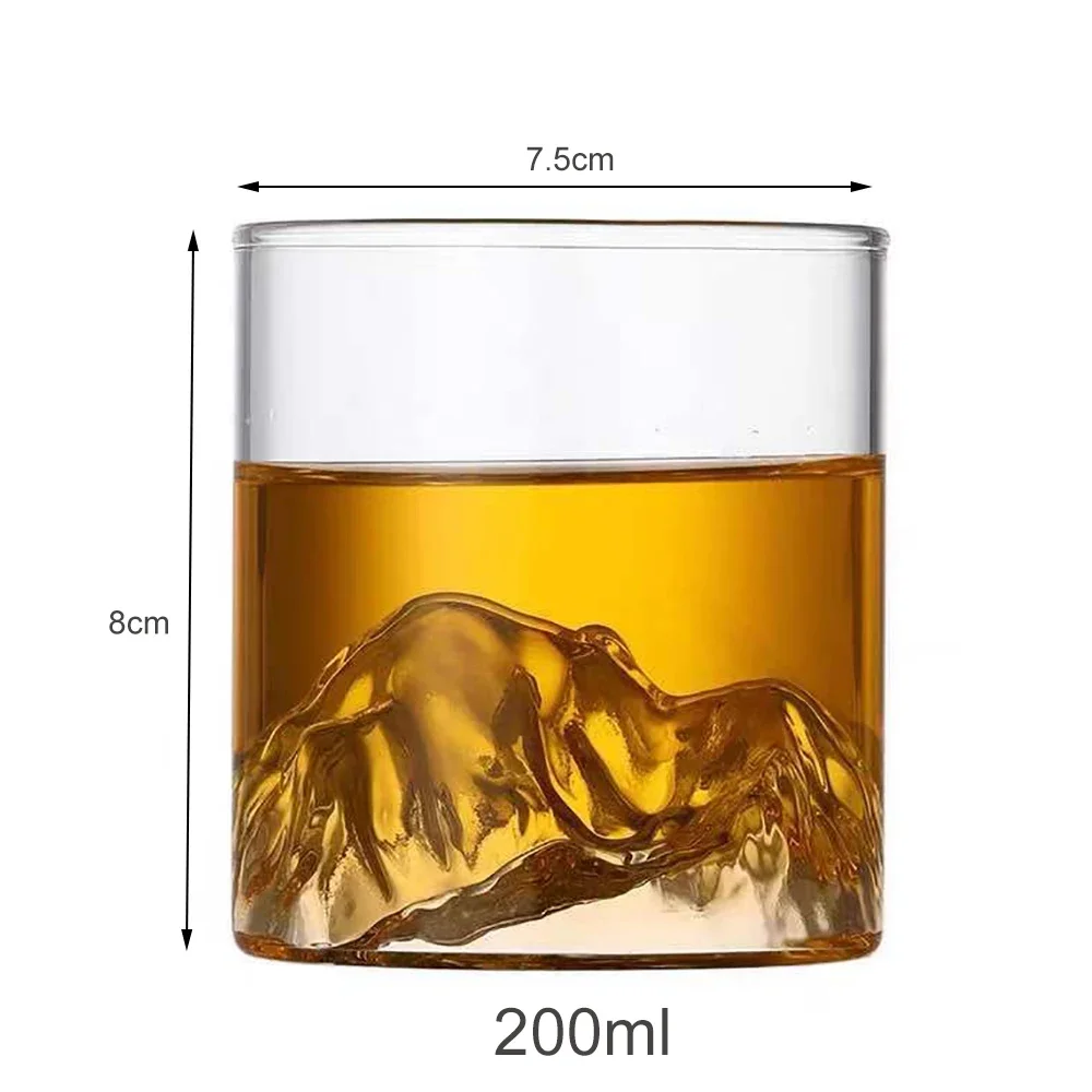 Vetro Mountain Viewing Cup Coppia Regalo Tazza Da Caffè Tazze Kawaii Bicchieri Per Bevande Bicchieri Cupshe Tazze Carine Set Di Tazze Da Tè