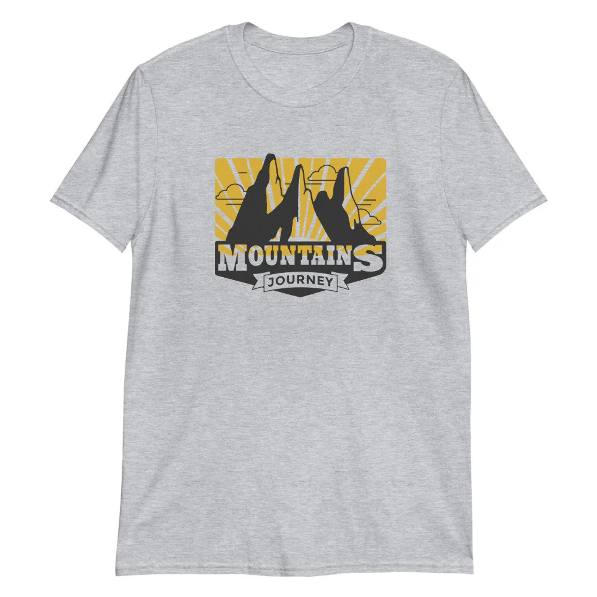 T-Shirt Unisex A Maniche Corte Con T-Shirt Da Campeggio Per Escursioni In Montagna
