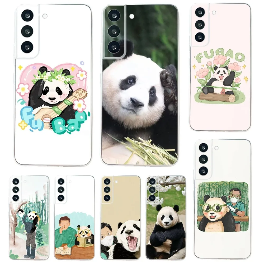 Custodia Per Telefono Fubao Panda Per Samsung Galaxy A71,70,52,51,40,31,A50,30S,21S, Note20Cover Ultra Trasparente