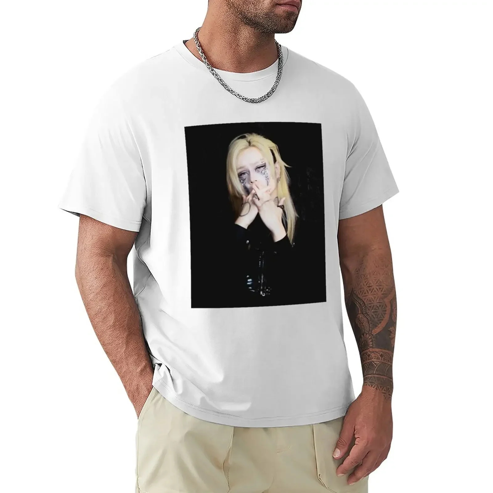 Kyuho Lee Crazy T-Shirt Da Uomo T-Shirt Vintage T-Shirt Da Ragazzo Abbigliamento Da Uomo