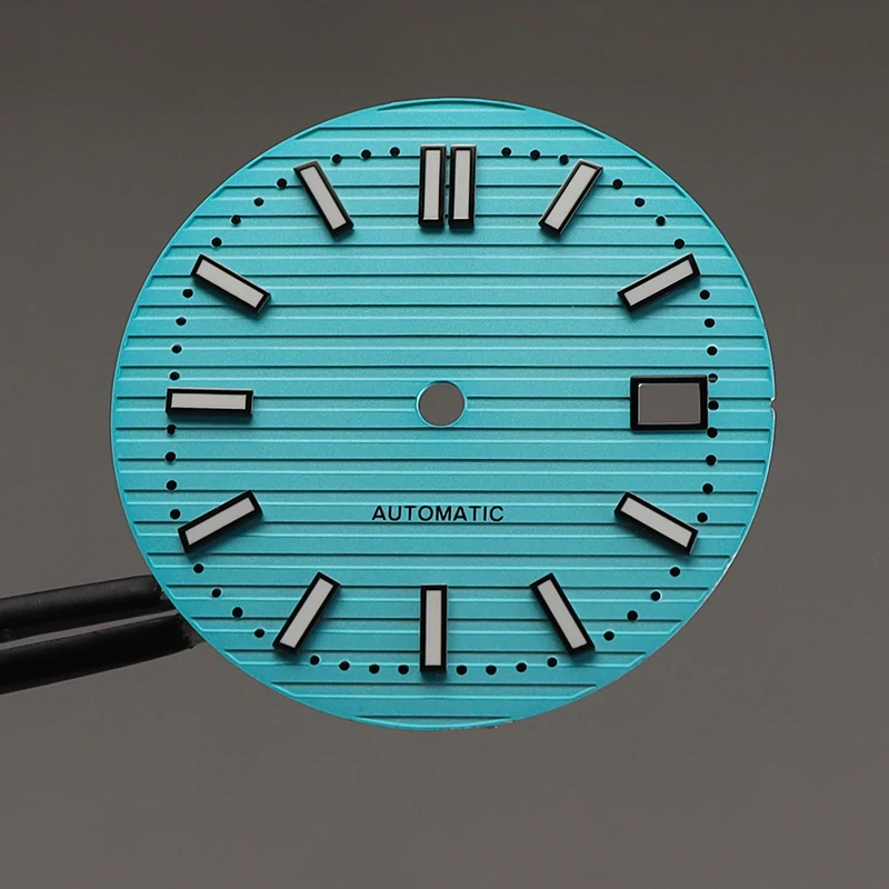30.8Mm Nh35 Dial C3 Parti Accessorie Luminose Per Movimento Nautilus Seiko Nh35 Modificato 42Mm Custodie Per Orologi Sterili Di Alta Qualità