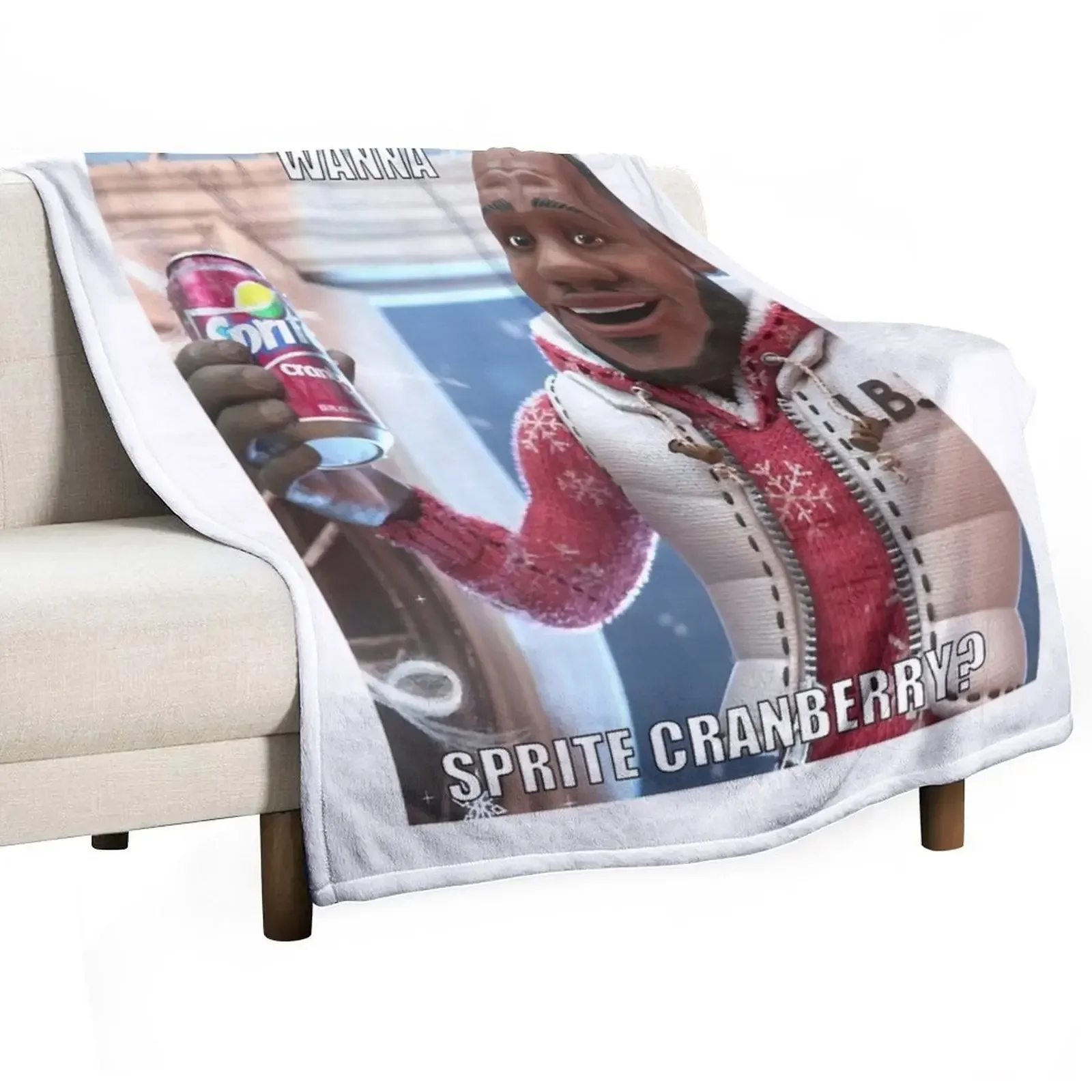 Sprite Cranberry - Wanna Sprite Cranberry Throw Coperta Softest Plaid Thins Coperte