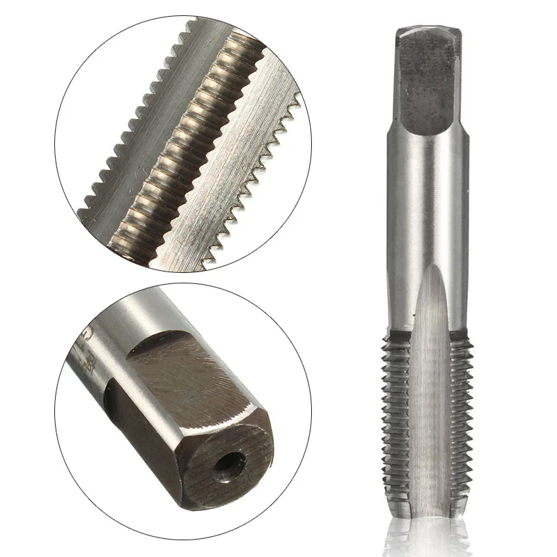 5Pcs Taper Pipe Tap Metal Screw Thread Utensili Da Taglio G1/8 1/4 3/8 1/2 3/4 Utensili Da Taglio Taper Tap Pipe Filettatura A Vite In Metallo
