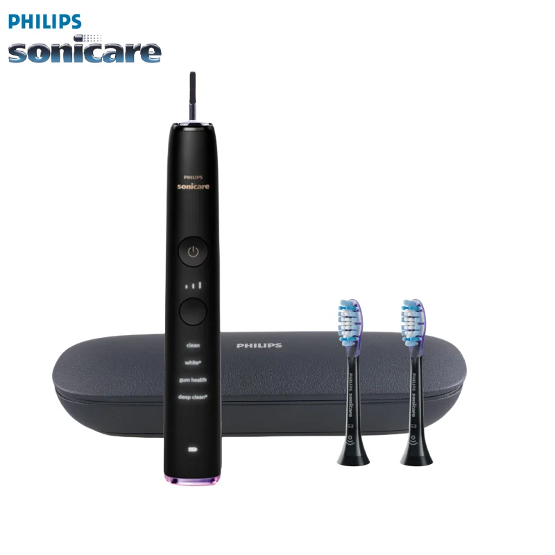 Philips Sonicare Diamondclean Smart 9300 Spazzolino Elettrico Custodia Di Ricarica Nera