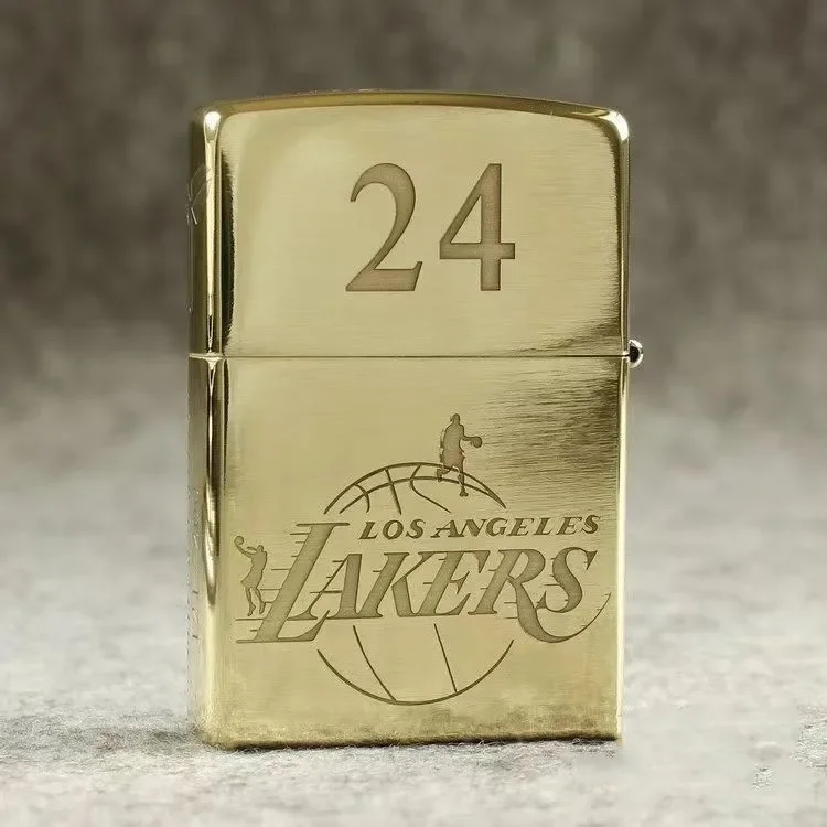 Zippo Lighter Limited Edition Basketball Legend Brant 24 Collezione Antivento In Scatola
