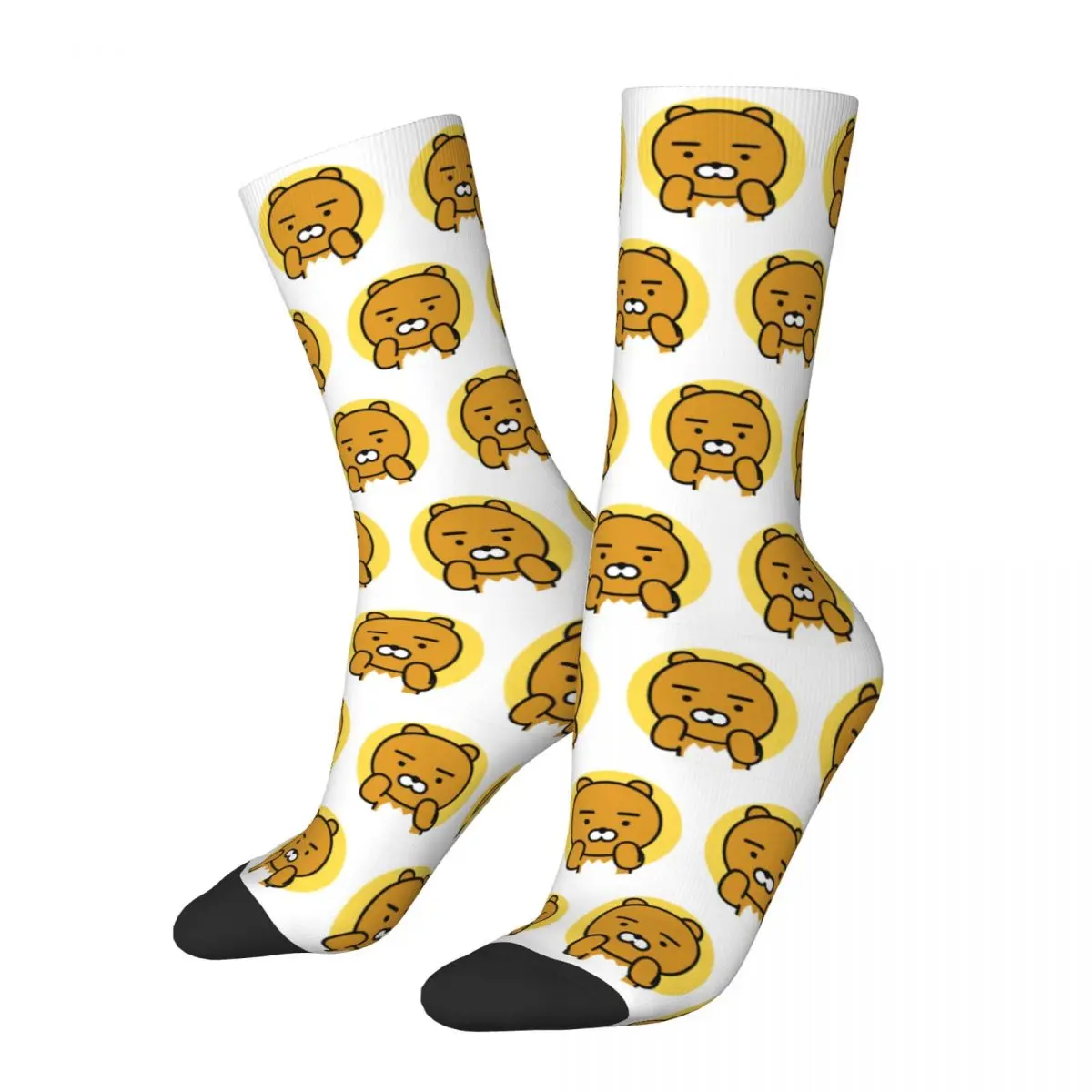 Calzini Invernali Caldi Retrò Unisex Ryan Kakao Friends Calzini Da Calcio Traspiranti