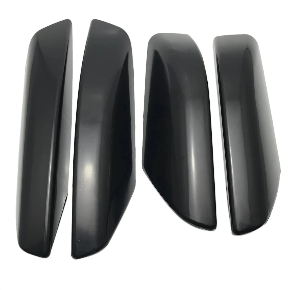 4 Pz/Set Nero Car Roof Rail Rack Cover Leg Per Toyota 4Runner N210 Hilux Surf 2003- 2009 Sostituire La Copertura Del Guscio