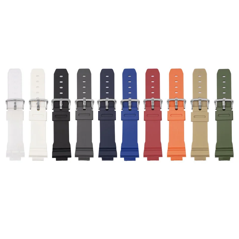 Cinturino In Silicone Per Orologio Quadrato Piccolo Casio Dw-6900 Dw-5610 Gxl-5600 Gwx-5600 Cinturino 16Mm Cinturino In Resina Correa