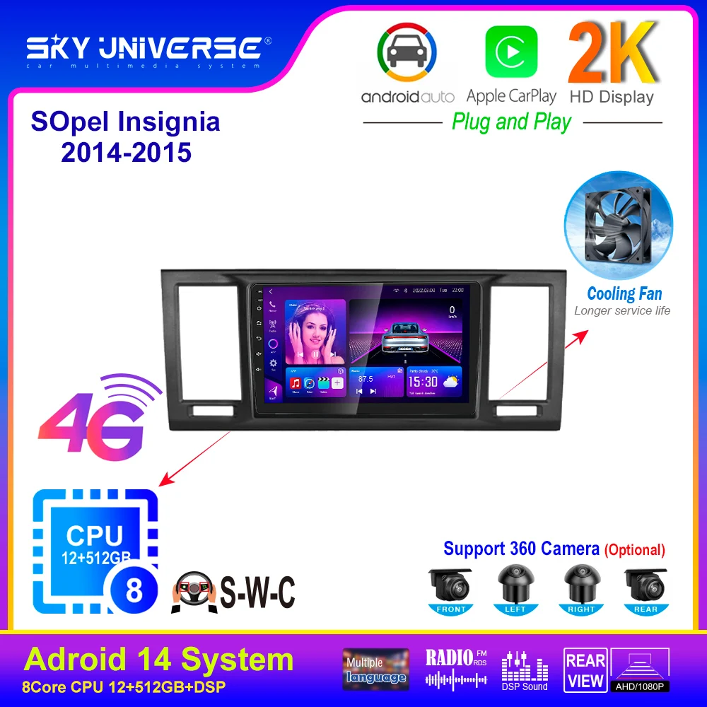 Carplay Android Auto Radio 2Din Autoradio Per Vw Volkswagen Caravelle 2015 Gps Navi Multimedia Player 4G Wifi Dsp