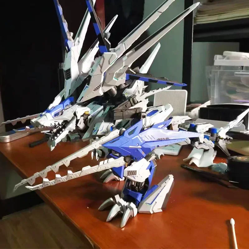 Za Blue Zoids Liger Berserk Fuhrer Bf-02 Mugen Liger Assembly Assemblaggio Modello Collezione Giocattolo Regali Di Natale