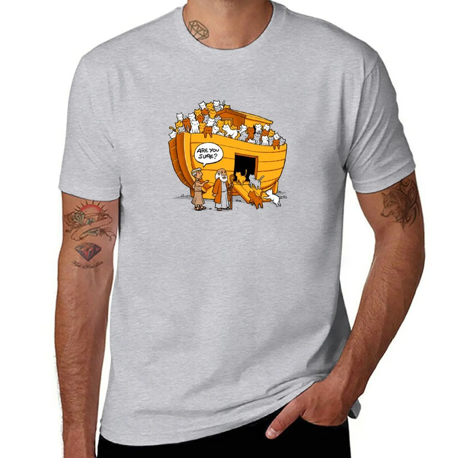 T-Shirt Bark Cat Di Noah Camicetta Cute Tops New Edition Oversize Magliette Da Uomo In Cotone