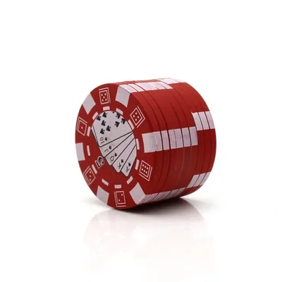 3 Strati Poker Chip Style Spice Weed Cutter Tabacco Grinder Herb Cutter Accessori Per Sigarette Gadget Tool