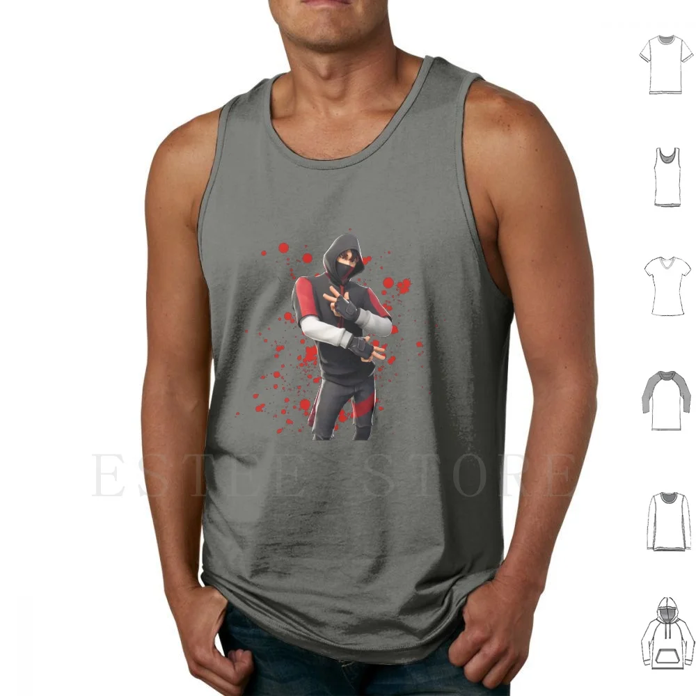 Ikonik Skin Canotte Gilet Senza Maniche Ikonik Battle Royale Gioco La Migliore Vendita Più Popolare Setup Gamers Usa Gamers Usa