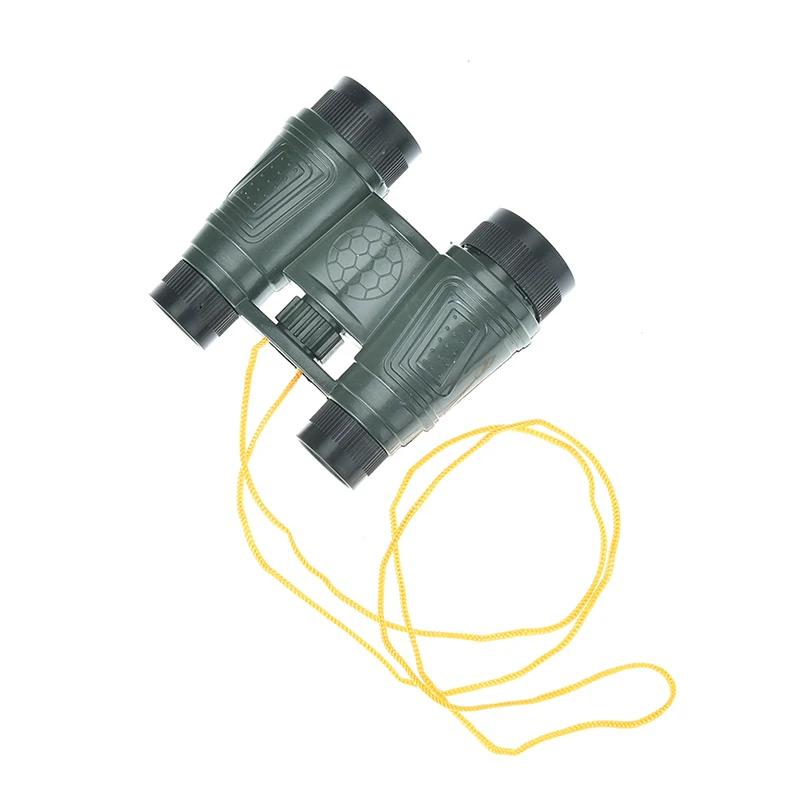 Bambini Di Ingrandimento Giocattolo Binocular Telescope + Cravatta Al Collo Strap Outdoor Giocattolo Giochi All'Aperto Speelgoed Compatto Nieuwe