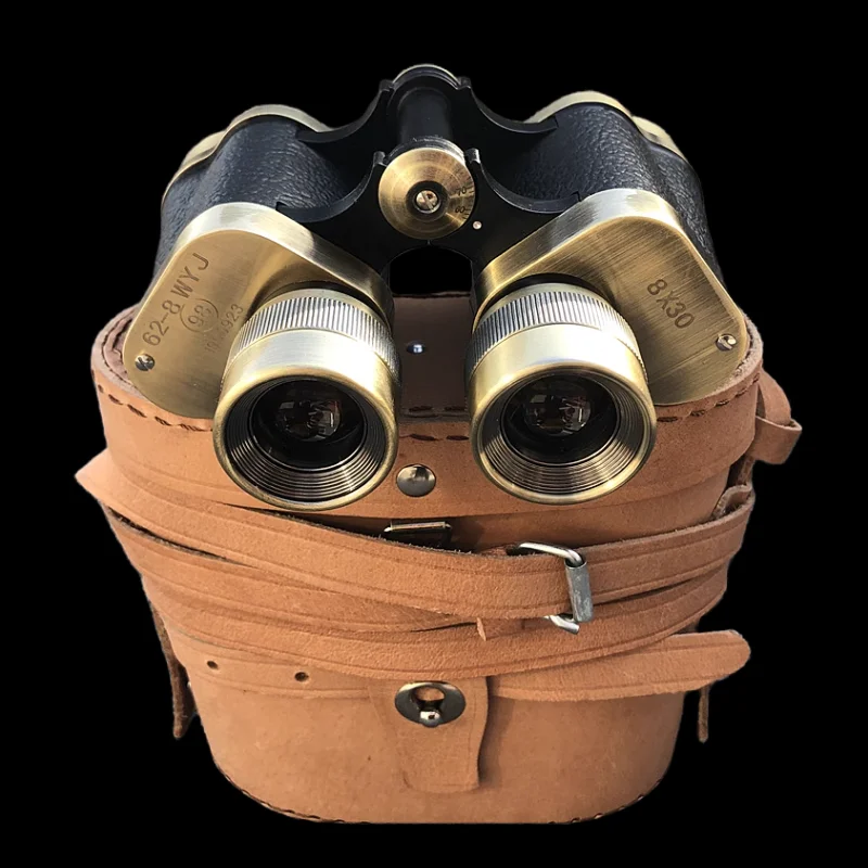 Binocolo Professionale Per Visione Notturna Ad Alta Definizione E Alta Potenza Telescopio In Rame 8X30 Con Binocolo In Metallo Con Telemetro