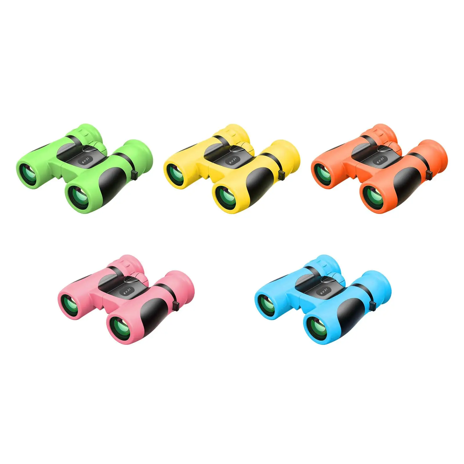 Binocolo Portatile Per Bambini Giocattoli Educativi Precoci 8X21 Per Adulti Bambini