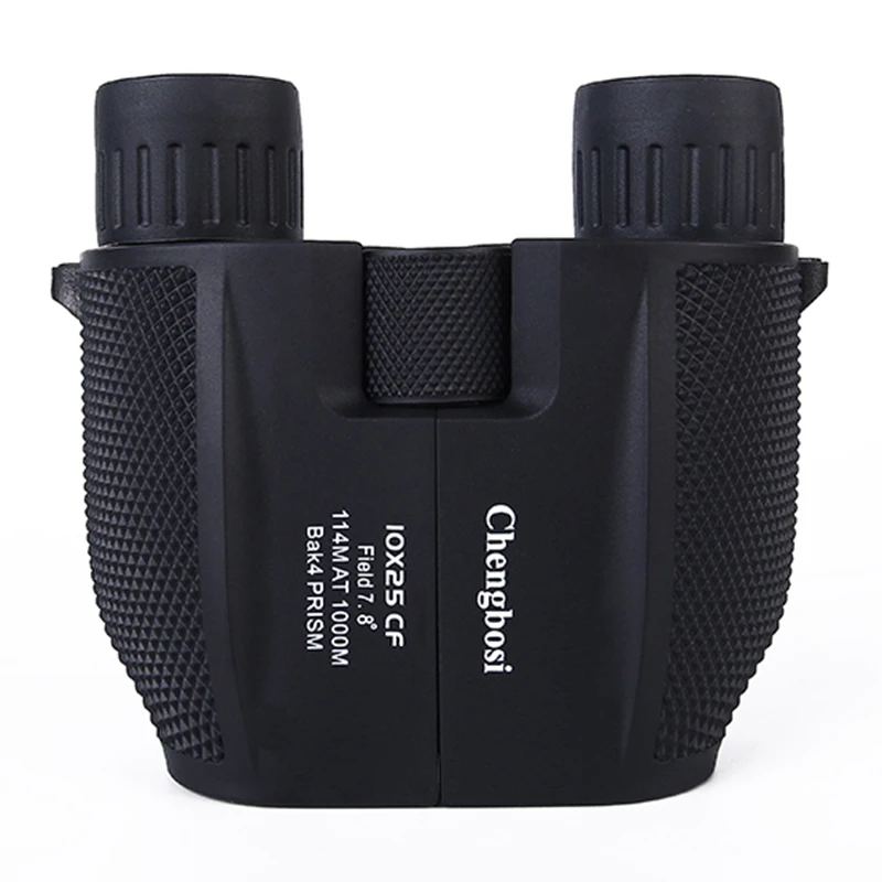 Hd 10X25 Porro Binocolo Telescopio Tasca Binocolo Leggero Cannocchiale Binocolo Portatile Telescopio Monoculare