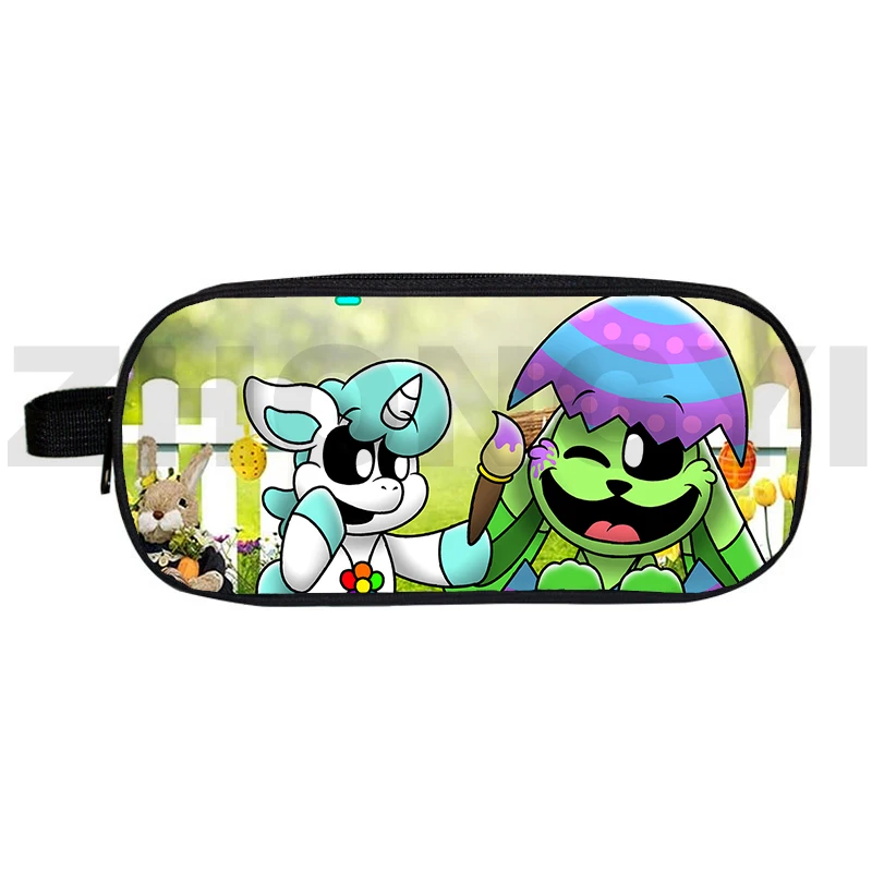 Nuovo Design 3D Smiling Critters Astuccio Per Matite Fashion Make Up Organizer Bag Travel Daily Cosmetic Cases Kid Cartoon School Supplies