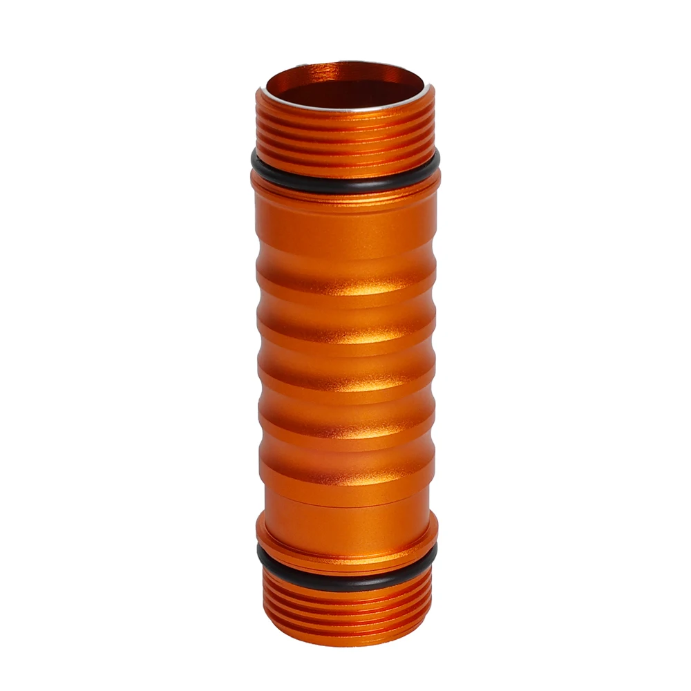 Wurkkos Brand Factory Orange 18650 Tubo In Lega Di Alluminio Funziona Per Fc11 Ts11 Hd15 Hd15R Fc13 Per L'Uso Con 18650 Batterie