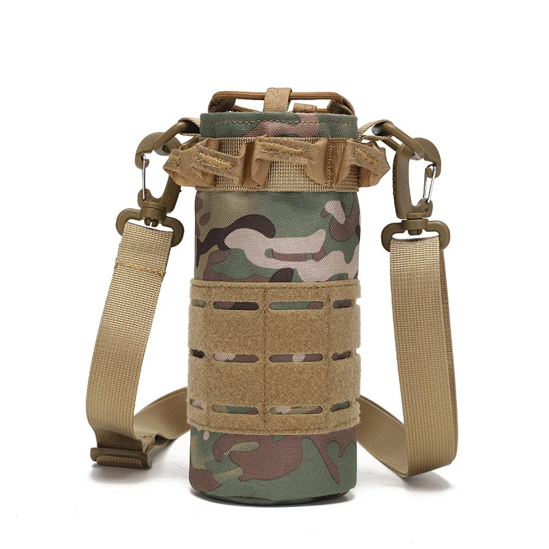 Tactical Molle Water Bottle Pouch Borsa Da Viaggio Militare In Nylon Per Esterni Con Tracolla
