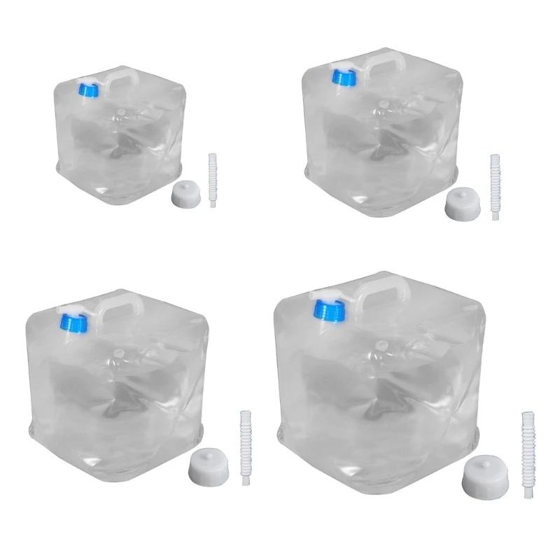 25Uc 5L/10L/15L/20L Contenitore Stoccaggio Acqua Pieghevole Contenitore Per Bere Portatile Pieghevole Secchio D'Acqua Da