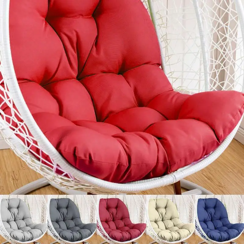 Balcone Egg Chair Cushion Seat Pad Swing Hanging Chair Mat Pillow Patio Garden Outdoor Addensato Hammock Sedia A Dondolo Per La Casa