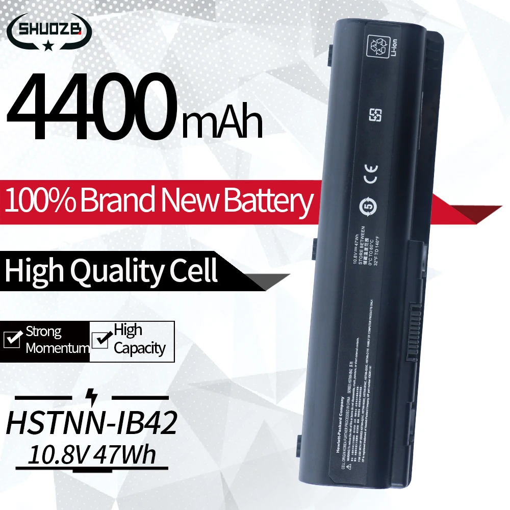 Batteria Del Computer Portatile Per Hp Pavilion Dv2000 Dv6000 V3000 V3500 V6000 V6500 Dv6400 Dv6700 Dv2700 F500 Hstnn-Ob42 Hstnn-Db42 436281-241