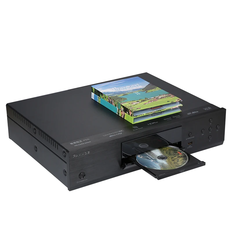 Pannde Pd6X/Pd6 Blu-Ray 4K Ul-Tra Hd Elite Audio Video Hdr Sacd Lettore Cd Dvd-Audio Dts 7.1Ch/192Khz Pcm 5.1Ch Dsd Ess9038Pro