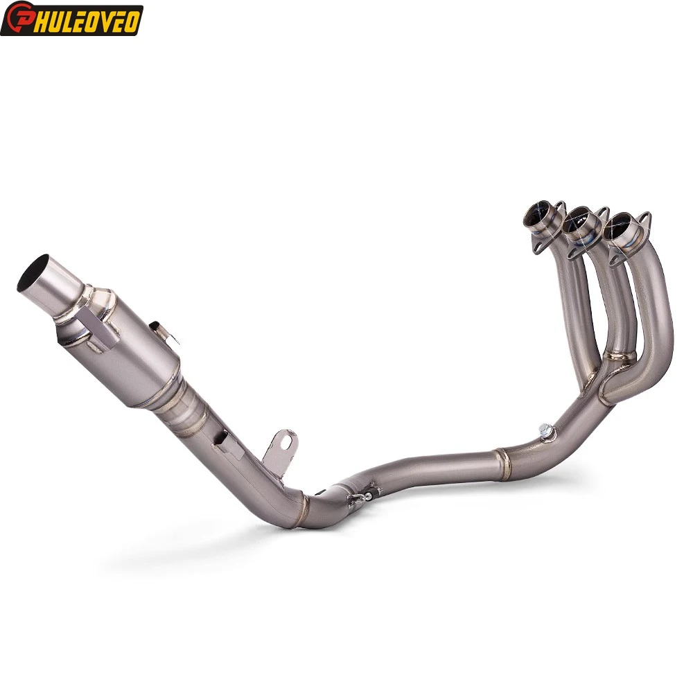 Titanio Per Triumph Tiger 850 Sport 2021-2023 Per Triumph Tiger 900 2020-2023 Collettore Di Scarico Moto Scarico Connectoriginale