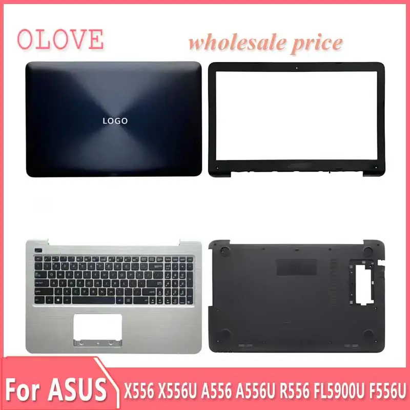 Nuovo Per Asus X556 X556U A556 A556U R556 Fl5900U F556U Laptop Lcd Cover Posteriore Cornice Anteriore Tastiera Inferiore Poggiapolsi Superiore