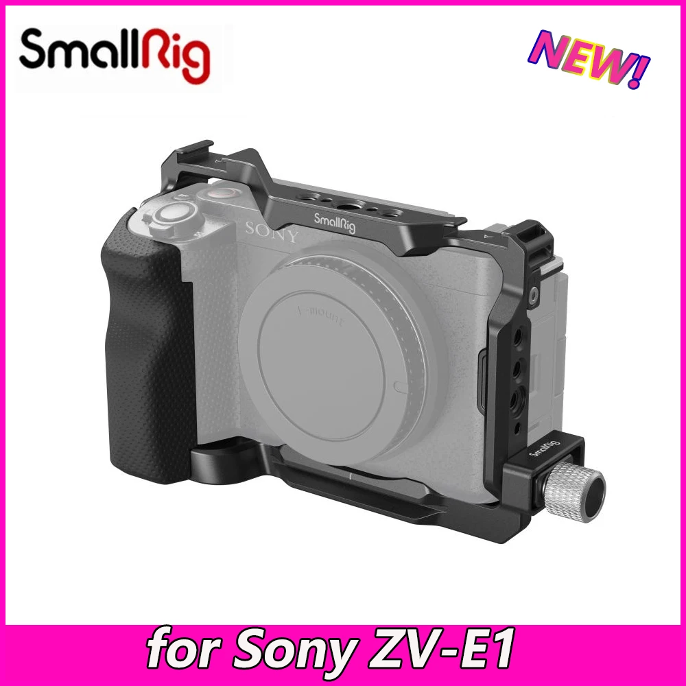Kit Gabbia Smallrig Kit Treppiede Vlogging Gabbia Per Fotocamera Per Sony Zv-E1 4257 4256 4258