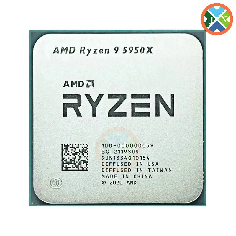 Amd Ryzen 9 5950X R9 5950X 3.4 Ghz 16 Core 32 Thread Processore Cpu 7Nm L3 = 64M 100-000000059 Socket Am4 No Fan