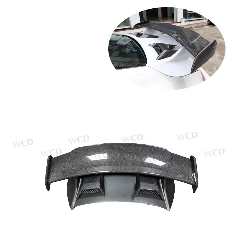 Per Porsche 991 Gt3 Half Carbon Fiber Tail Wing Per Porsche 991.1 991.2 Gt3 Style Spoiler Posteriore 2012-2018