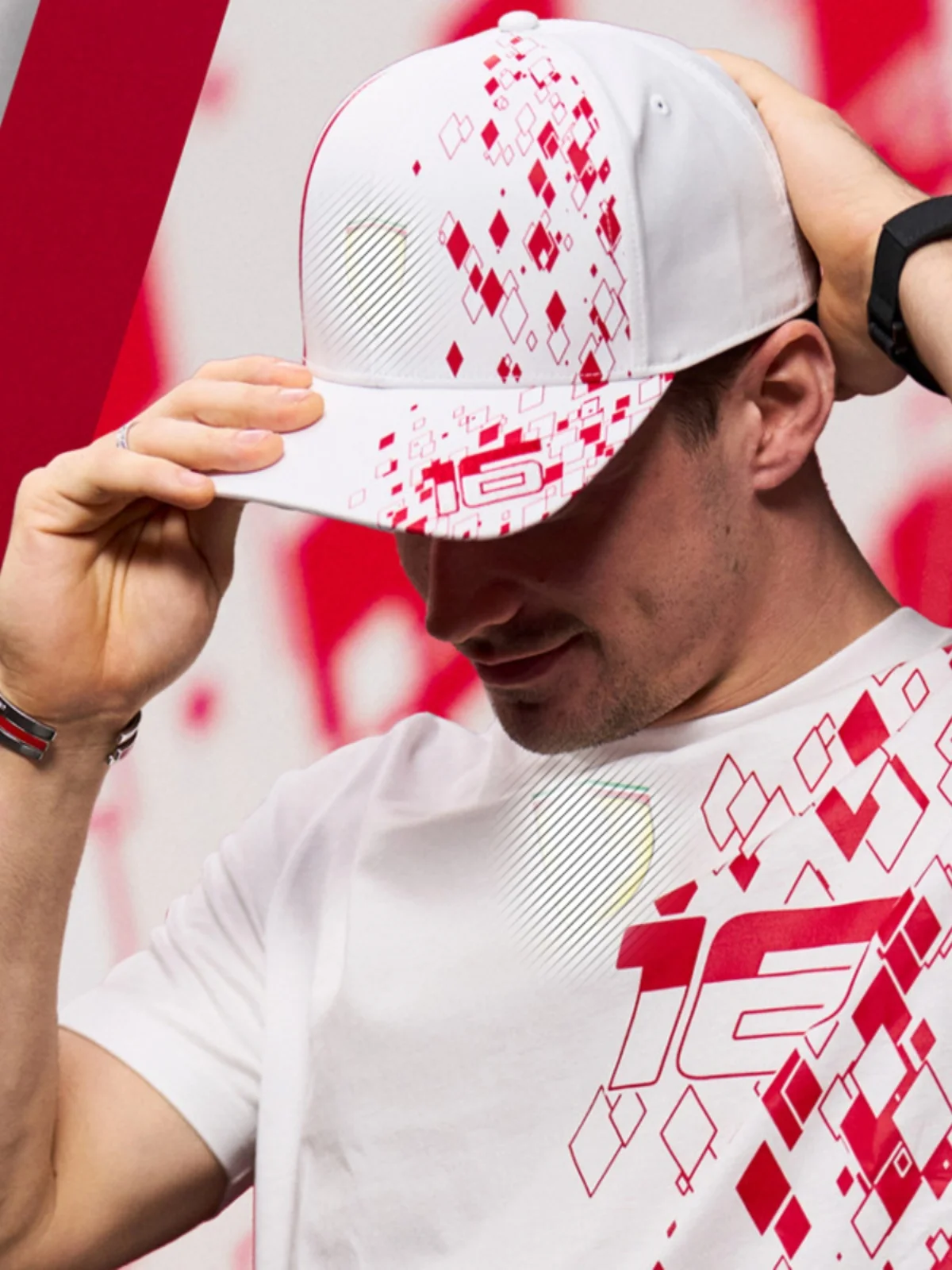 2023 F1 Cappello Da Corsa Monaco Leclerc Stesso Cappello Anatra Lingua Cappello Baseball Parasole Cappello Curvo Grondaia Versatile Per Gli Uomini