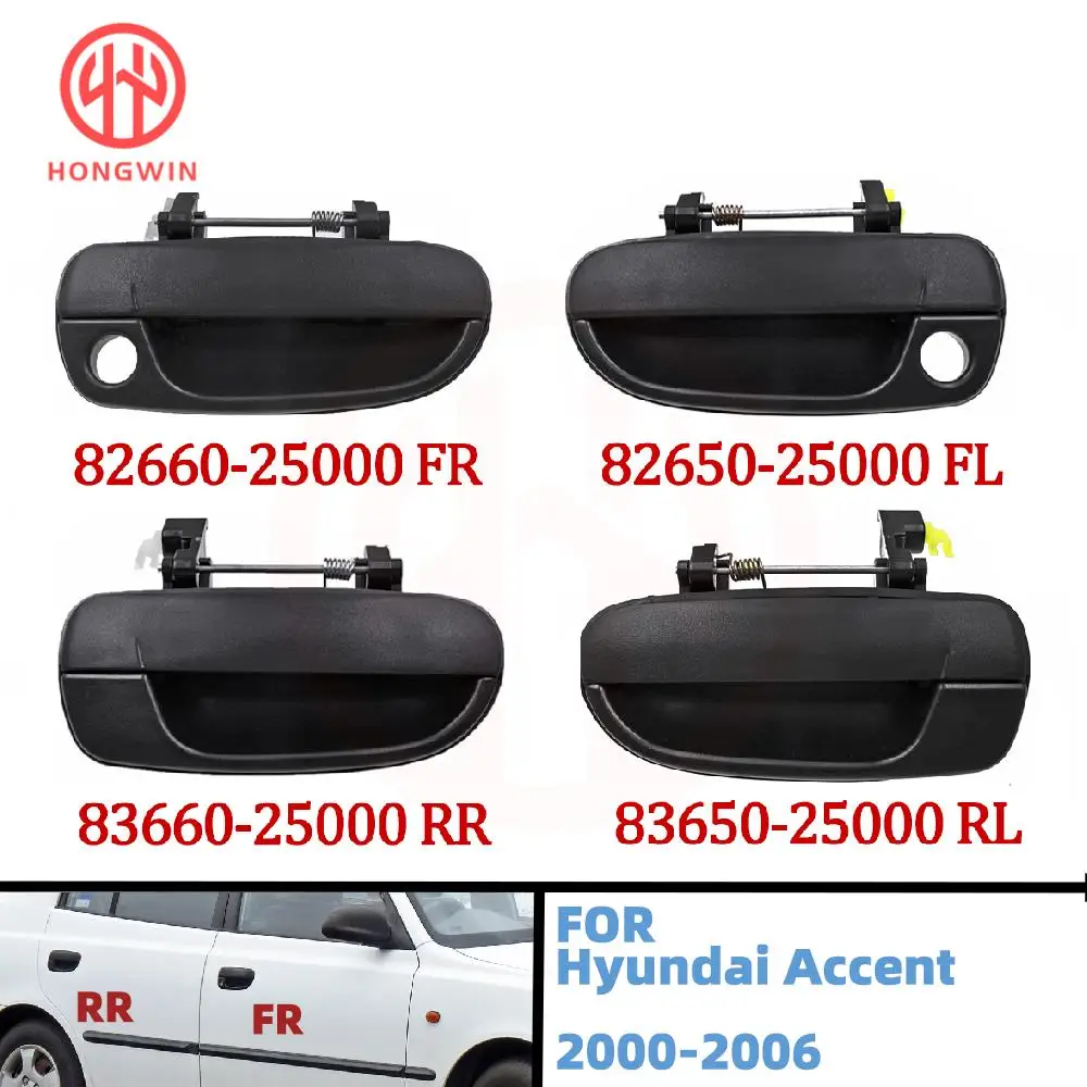 Maniglie Per Porte Esterne Automatiche 82660-25000 82650-25000 83660-25000 83650-25000 Per Hyundai Accent 2000 2001 2002 2003 2004 2005 2006
