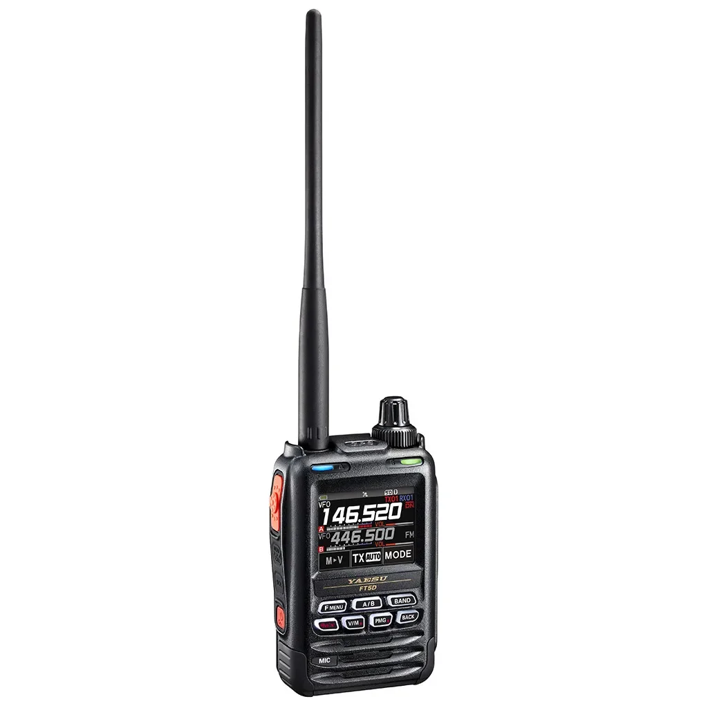 Yaesu Ft5Dr Ham Radio Bidirezionale C4Fm/Fdma 144 430Mhz Digital Analog Ft-5Dr Ricetrasmettitore Schermo A Colori Touch Gps Aprs Registrazione