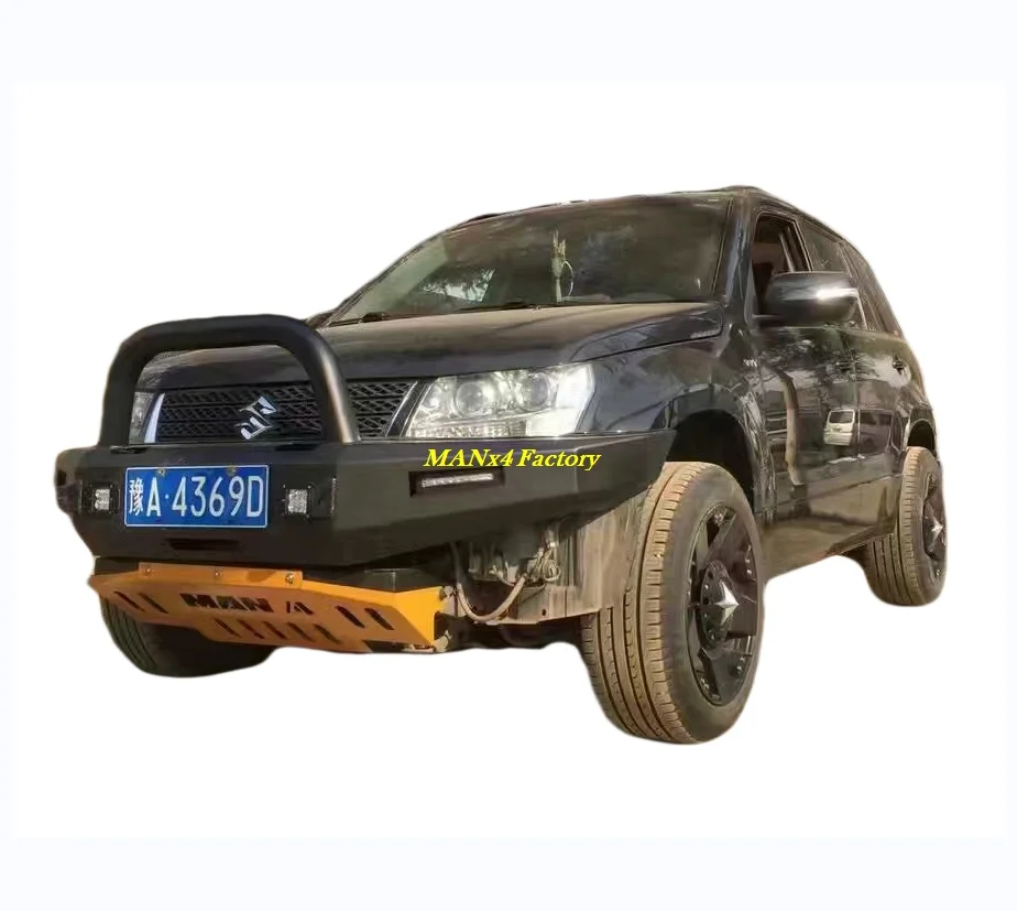 Paraurti Anteriore Bull Bar In Acciaio Manx4 Per Suzuki Grand Vitara