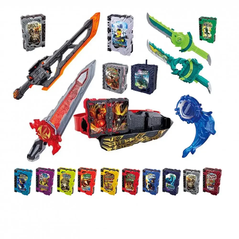 Bandai 2024 Kamen Rider Saber Holy Blade Driver Dx Belt Fantasy Book Double Sword Spot Goods Anime Cartoon Figure Model Toy Gift