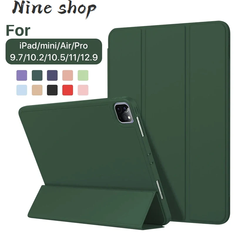 Per Ipad 7Th 8Th 9Th Generation 10.2 Custodia Per Ipad 10Th Air 4 5 10.9 Pollici Accessori Per Ipad Pro 11 12.9 Mini 6 Cover Funda