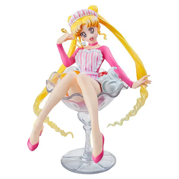 Sailor Moon In Cup Action Figures Collection Model Toys 12Cm