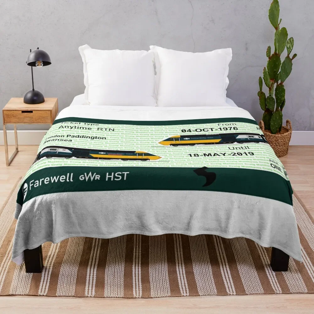Addio Gwr Hst Intercity 125 Coperta Plaid Sul Divano Divani Moda Coperte