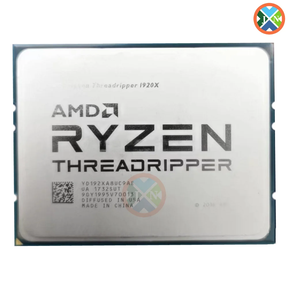 Amd Ryzen Threadripper 1920X 3.5 Ghz Processore Cpu A 24 Thread 12 Core 180W Presa Muslimah Tr4