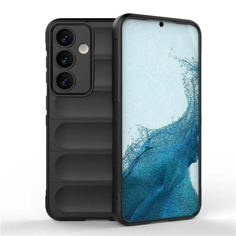 Per Samsung Galaxy S24 Custodia Samsung S24 Plus Cover Custodie Protettive Per Paraurti In Silicone Morbido Per Samsung S24 Ultra S23 Fe Capa