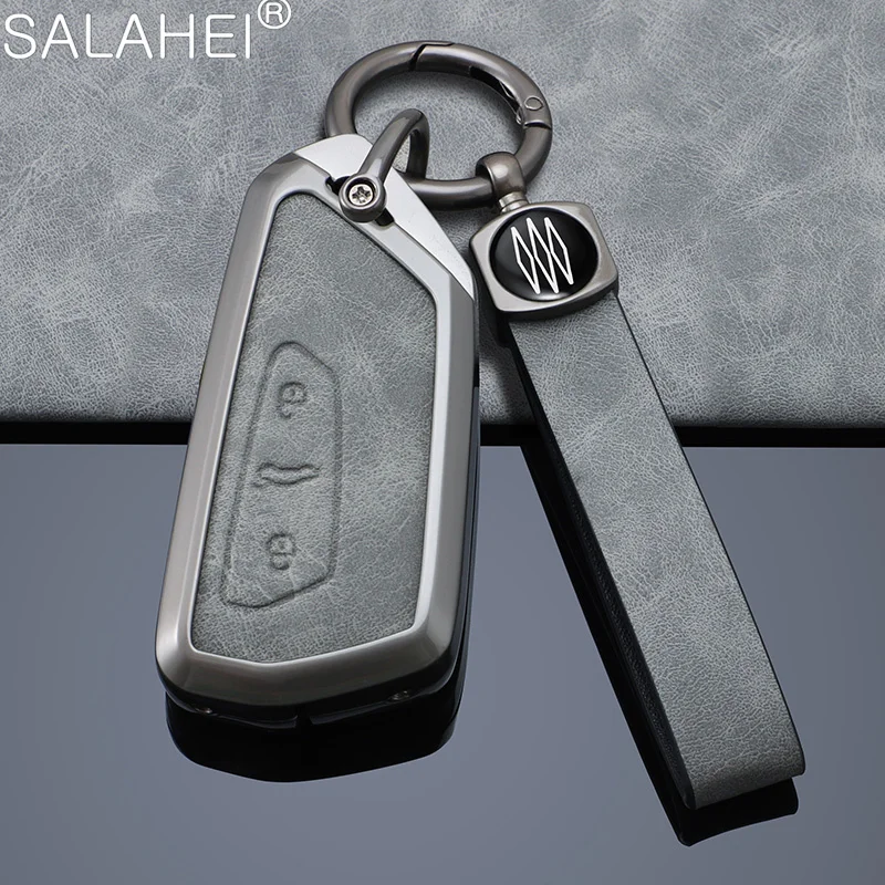 Car Smart Key Case Cover Protectoir Shell Per Volkswagen Vw Golf Gti R Mk8 Id.3 Id.4 Seat Leon Tarraco Ateca Cupra Born Accessor